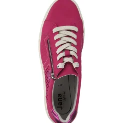 Jana Shoes 23764, Schnürschuhe, Damen, Pink