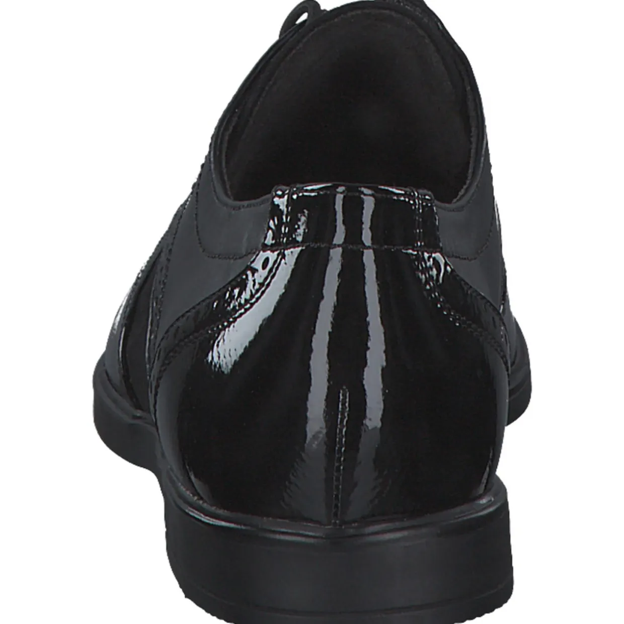 Jana Shoes 23260, Schnürschuhe, Damen, Schwarz
