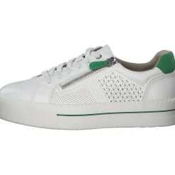 Jana Shoes 23764, Schnürschuhe, Damen, Weiß