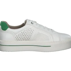 Jana Shoes 23764, Schnürschuhe, Damen, Weiß