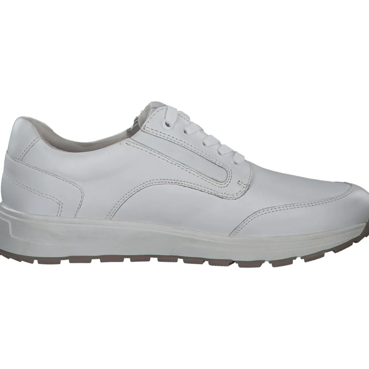 Jana Shoes 83711, Schnürschuhe, Damen, white