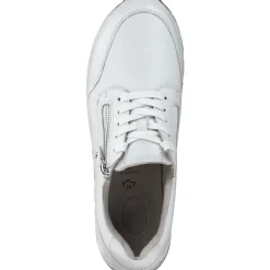 Jana Shoes 83711, Schnürschuhe, Damen, white