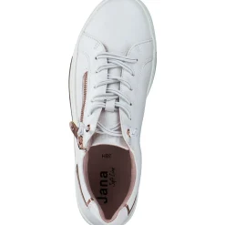 Jana Shoes 23660, Schnürschuhe, Damen, WHITE/ROSEGOLD