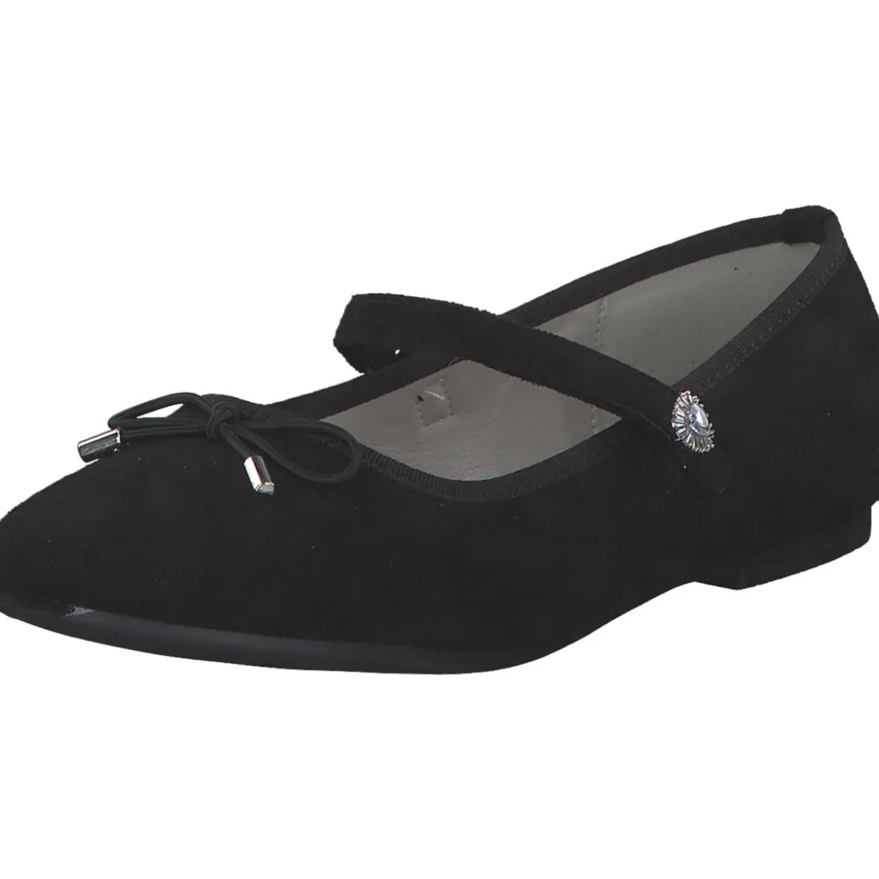 Jela 1637-1000 Lille-1, Ballerinas (Kinder), Kinder, Black (Schwarz)
