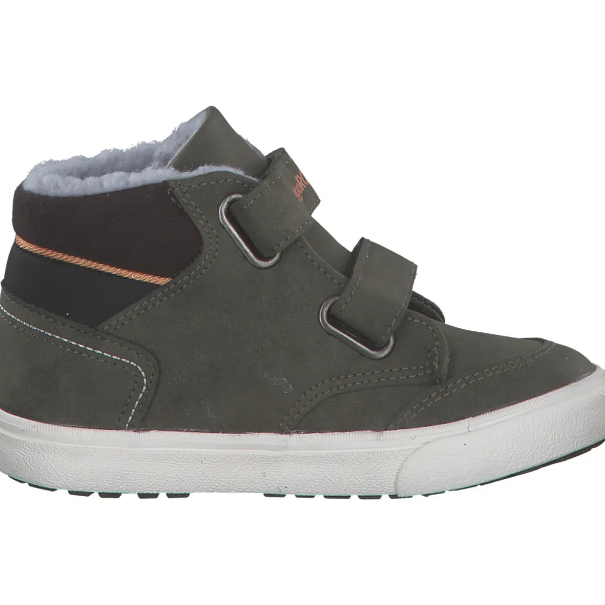 KangaROOS 02114/8037 KaVu Primo V, Lauflernschuhe, Kinder, olive/flame