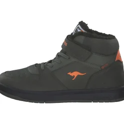 KangaROOS 10179-8090 K-CP Bound Mid EV, Winterstiefel, Kinder, military green/flame