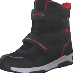 KangaROOS 10223/5053 K-MJ Hunter RTX FX, Winterstiefel, Kinder, jet black/fiery red