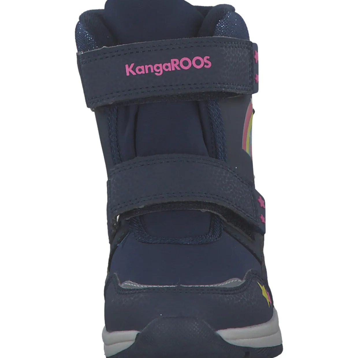 KangaROOS 10233/4193 K-PE Candela V RTX SL, Winterstiefel, Kinder, dk navy/daisy pink unicorn