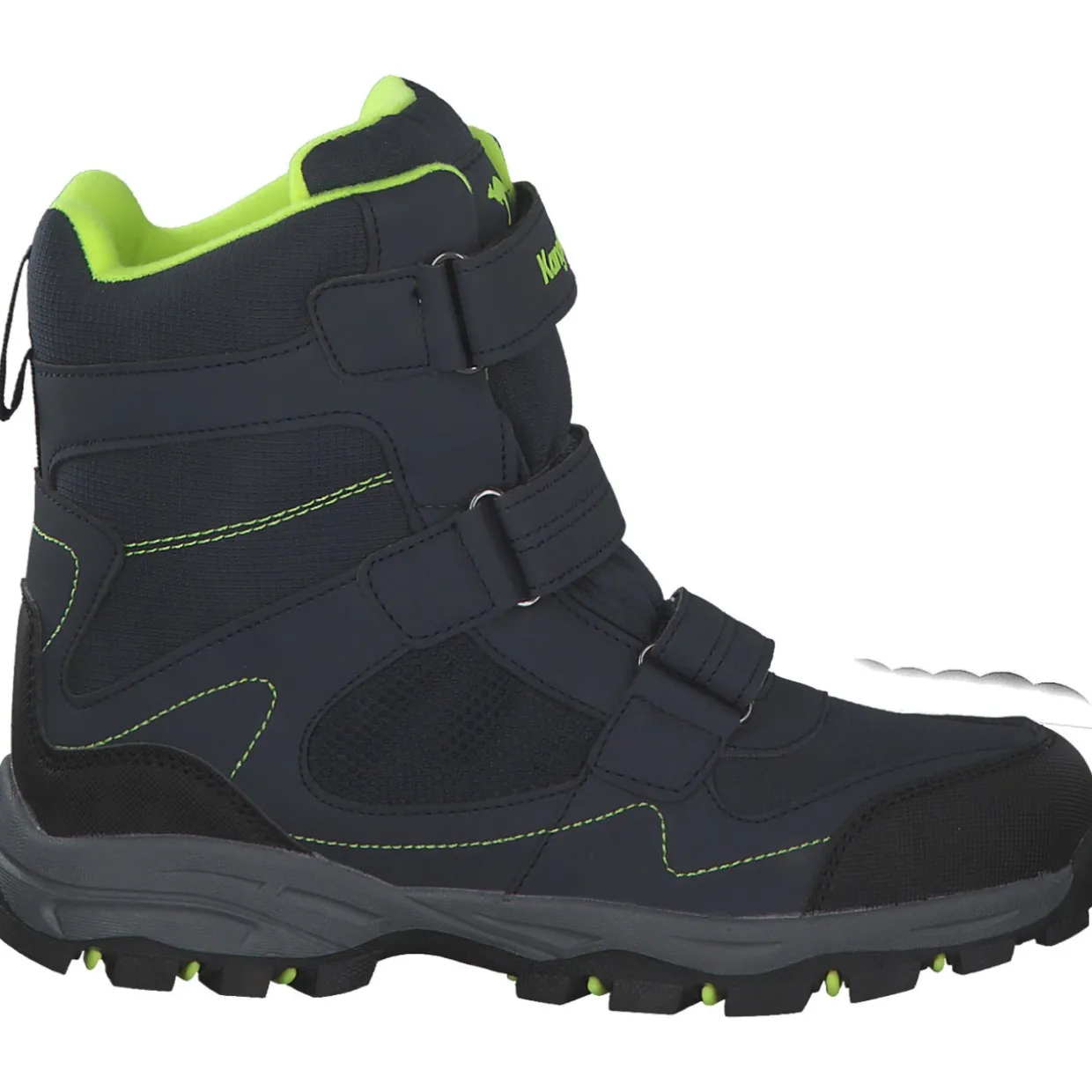 KangaROOS K-Robi KTX 18668, Winterschuhe (Kinder), Kinder, Navy Lime