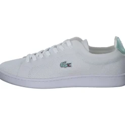 Lacoste Carnaby Piquee 45SFA0021, Schnürschuhe, Damen, white/turqoise