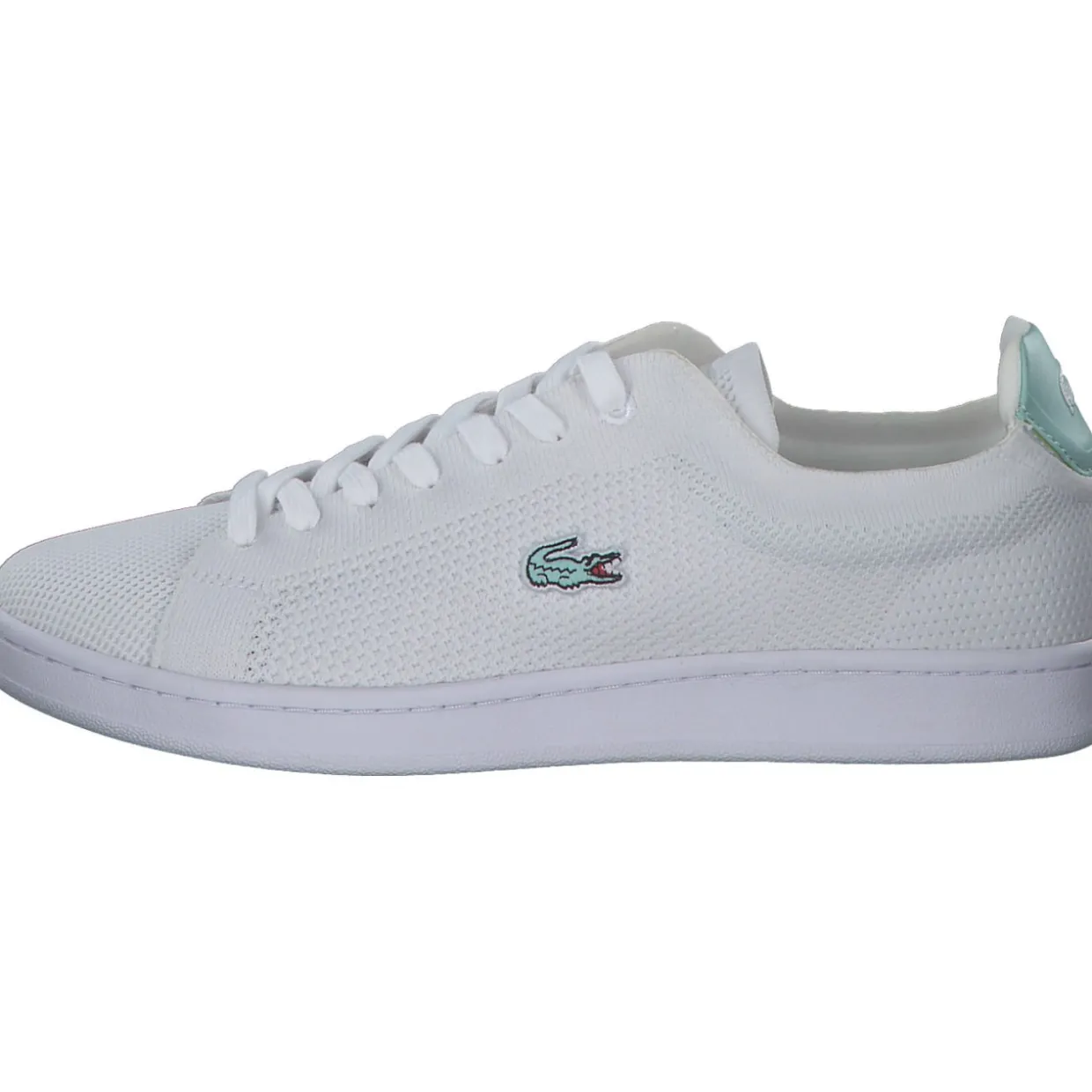 Lacoste Carnaby Piquee 45SFA0021, Schnürschuhe, Damen, white/turqoise