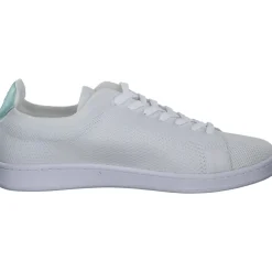 Lacoste Carnaby Piquee 45SFA0021, Schnürschuhe, Damen, white/turqoise