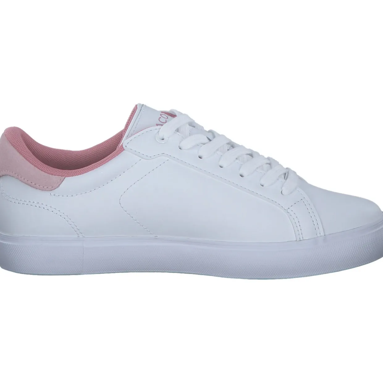 Lacoste Powercourt 49SFA0085, Schnürschuhe, Damen, WHITE/PINK