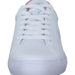 Lacoste Powercourt 49SFA0085, Schnürschuhe, Damen, WHITE/PINK