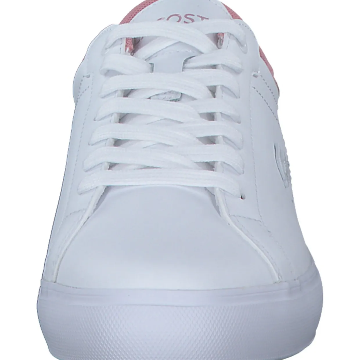Lacoste Powercourt 49SFA0085, Schnürschuhe, Damen, WHITE/PINK