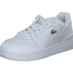Lacoste T-Clip 48SFA0038, Schnürschuhe, Damen, white/gold