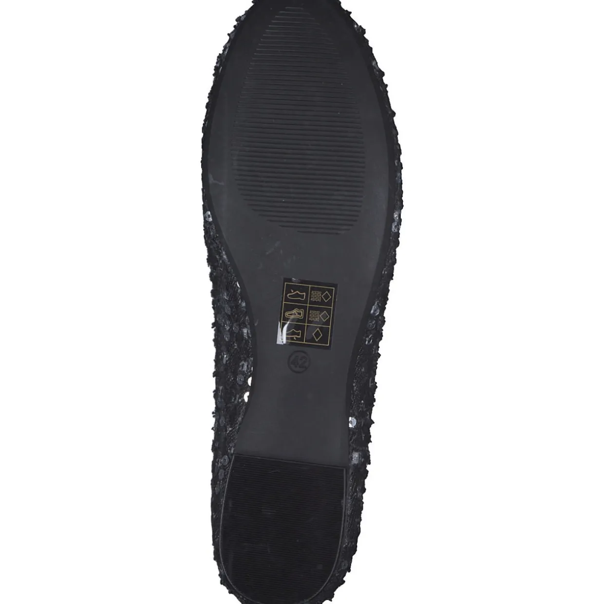 La Strada 2300608, Ballerinas, Damen, black