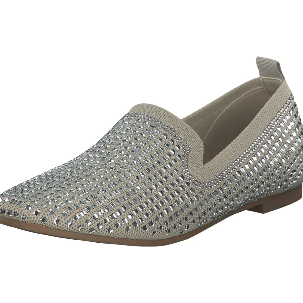 La Strada 2001004, Mokassins, Damen, beige + stones