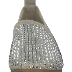 La Strada 2001004, Mokassins, Damen, beige + stones