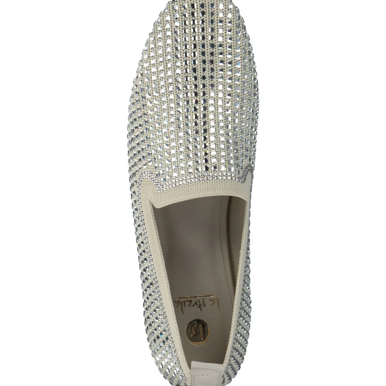 La Strada 2001004, Mokassins, Damen, beige + stones