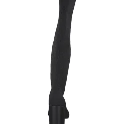 La Strada 2223635-4500 OVERKNEE BOOT, Stiefel, Damen, BLACK /SILVER KNITTED