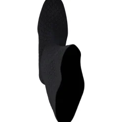 La Strada 2223635-4500 OVERKNEE BOOT, Stiefel, Damen, BLACK /SILVER KNITTED