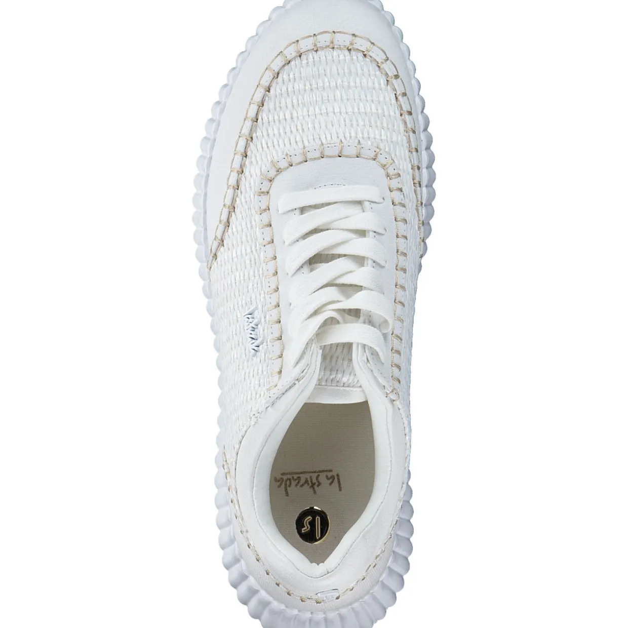 La Strada 2200586, Schnürschuhe, Damen, weiß/beige