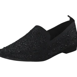 La Strada 2031004, Slipper, Damen, black knitted