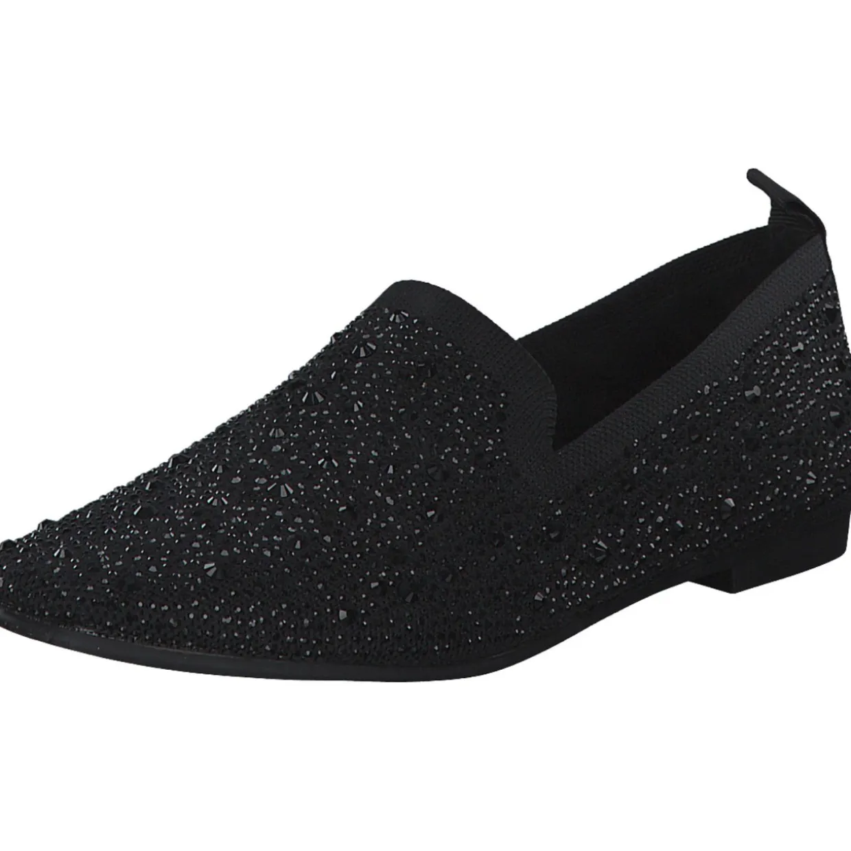 La Strada 2031004, Slipper, Damen, black knitted