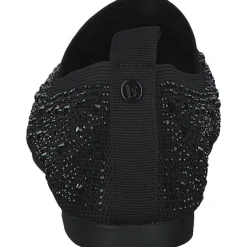 La Strada 2031004, Slipper, Damen, black knitted