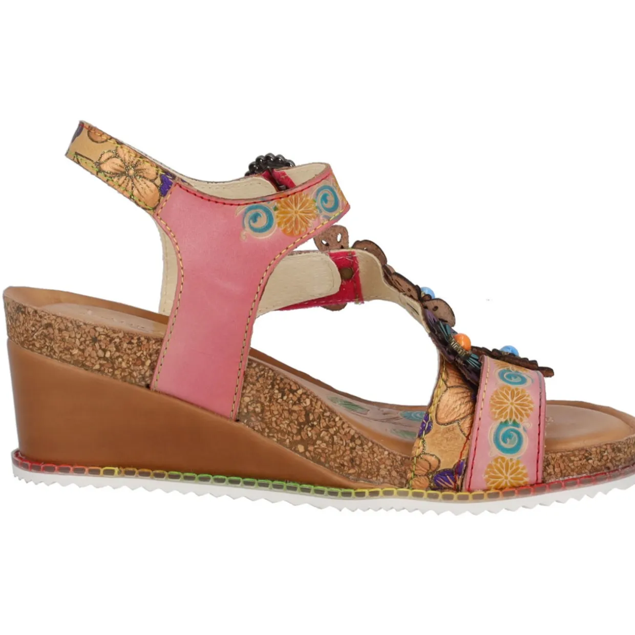 Laura Vita Bonito 524, Plateau-Sandaletten, Damen, Braun