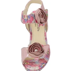 Laura Vita Hicao 624, Plateau-Sandaletten, Damen, Rosa