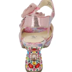 Laura Vita Hicao 624, Plateau-Sandaletten, Damen, Rosa