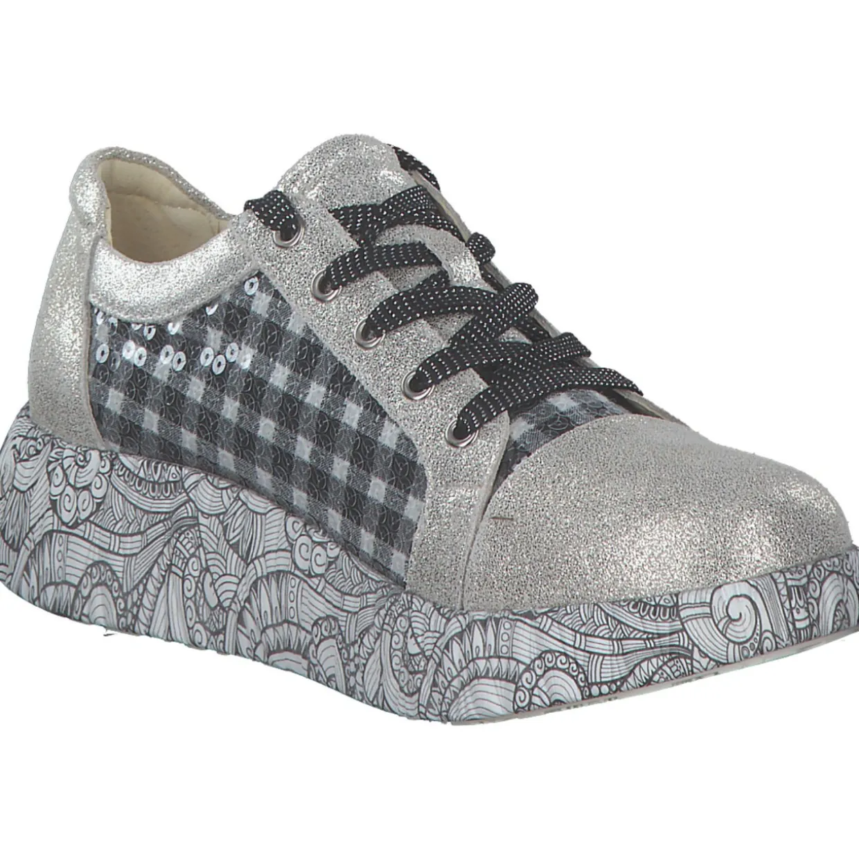 Laura Vita Nikito 69, Schnürschuhe, Damen, BLANC