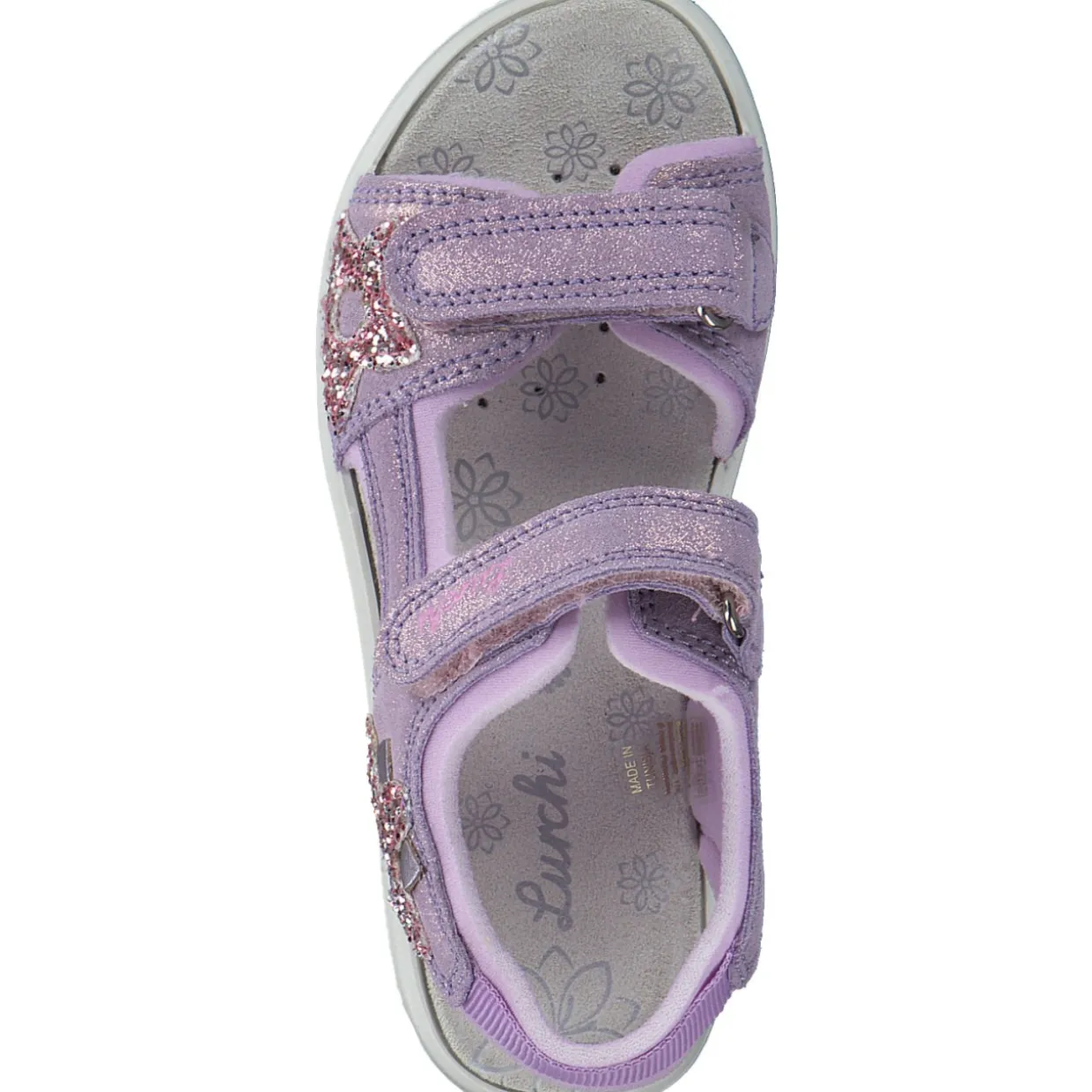 Lurchi Fia 01622, Sandaletten, Kinder, Pink Lila