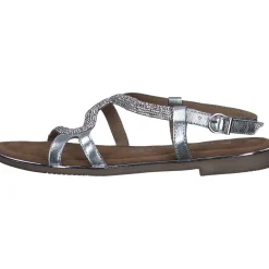 Marco Tozzi 28143, Keilsandaletten, Damen, SILVER COMB