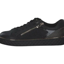 Marco Tozzi 23709, Schnürschuhe, Damen, BLACK COMB