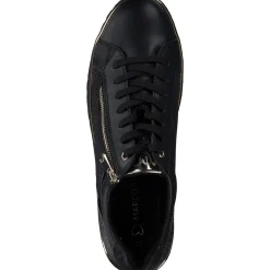 Marco Tozzi 23709, Schnürschuhe, Damen, BLACK COMB