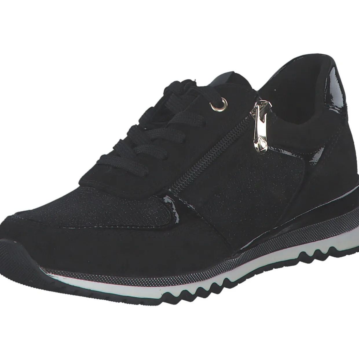 Marco Tozzi 23749, Schnürschuhe, Damen, BLACK COMB