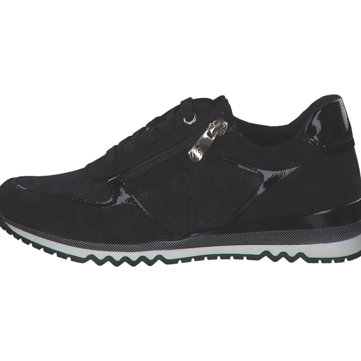 Marco Tozzi 23749, Schnürschuhe, Damen, BLACK COMB