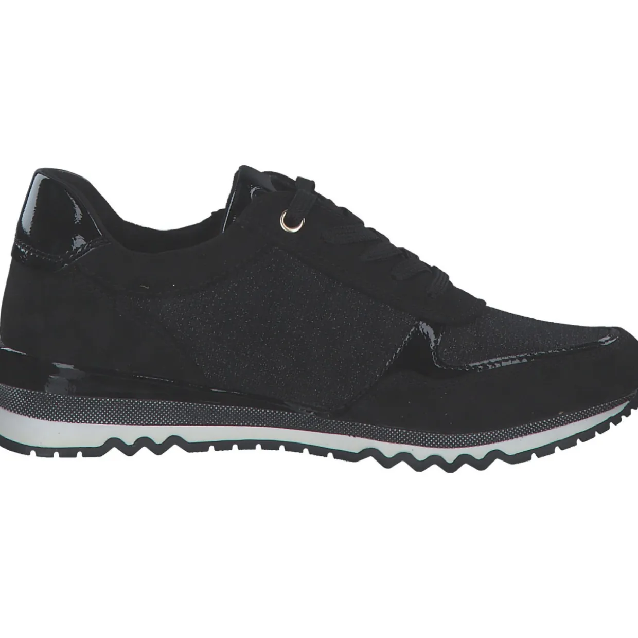 Marco Tozzi 23749, Schnürschuhe, Damen, BLACK COMB