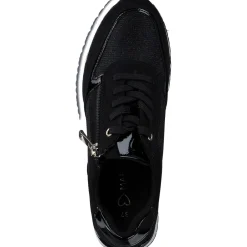 Marco Tozzi 23749, Schnürschuhe, Damen, BLACK COMB