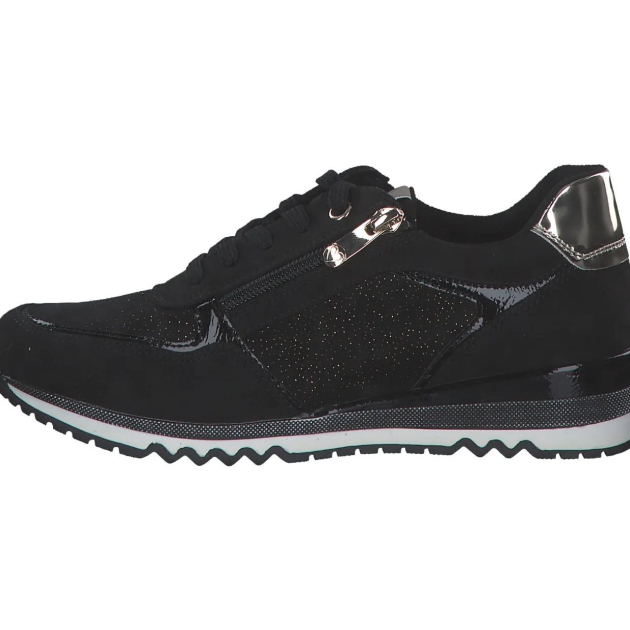 Marco Tozzi 2-23749-41/085 , Schnürschuhe, Damen, BLACK/GOLD