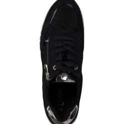 Marco Tozzi 2-23749-41/085 , Schnürschuhe, Damen, BLACK/GOLD