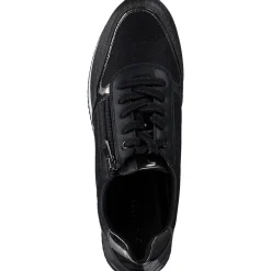 Marco Tozzi 2-23713-41/091, Schnürschuhe, Damen, BLACK / GUN MTL