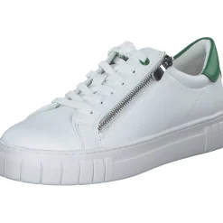 Marco Tozzi 23764, Schnürschuhe, Damen, WHITE/GREEN