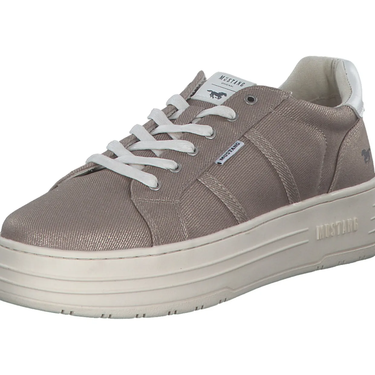 Mustang 1497301-699, Schnürschuhe, Damen, gold