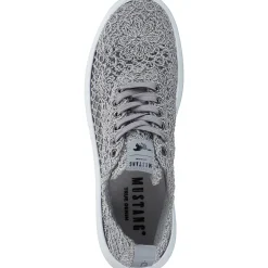 Mustang 1468301, Schnürschuhe, Damen, Grau