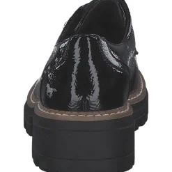 Mustang 1437301-902, Schnürschuhe, Damen, Schwarz (Black)