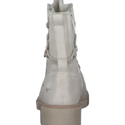 Mustang 1443602-243, Schnürstiefel, Damen, Beige (Ivory)
